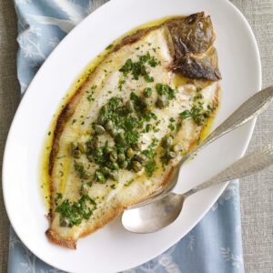 Whole Grilled Lemon Sole